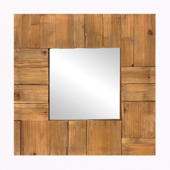 Threshold™ Reclaimed Wooden Accent Mirror - Picture 1 of 7